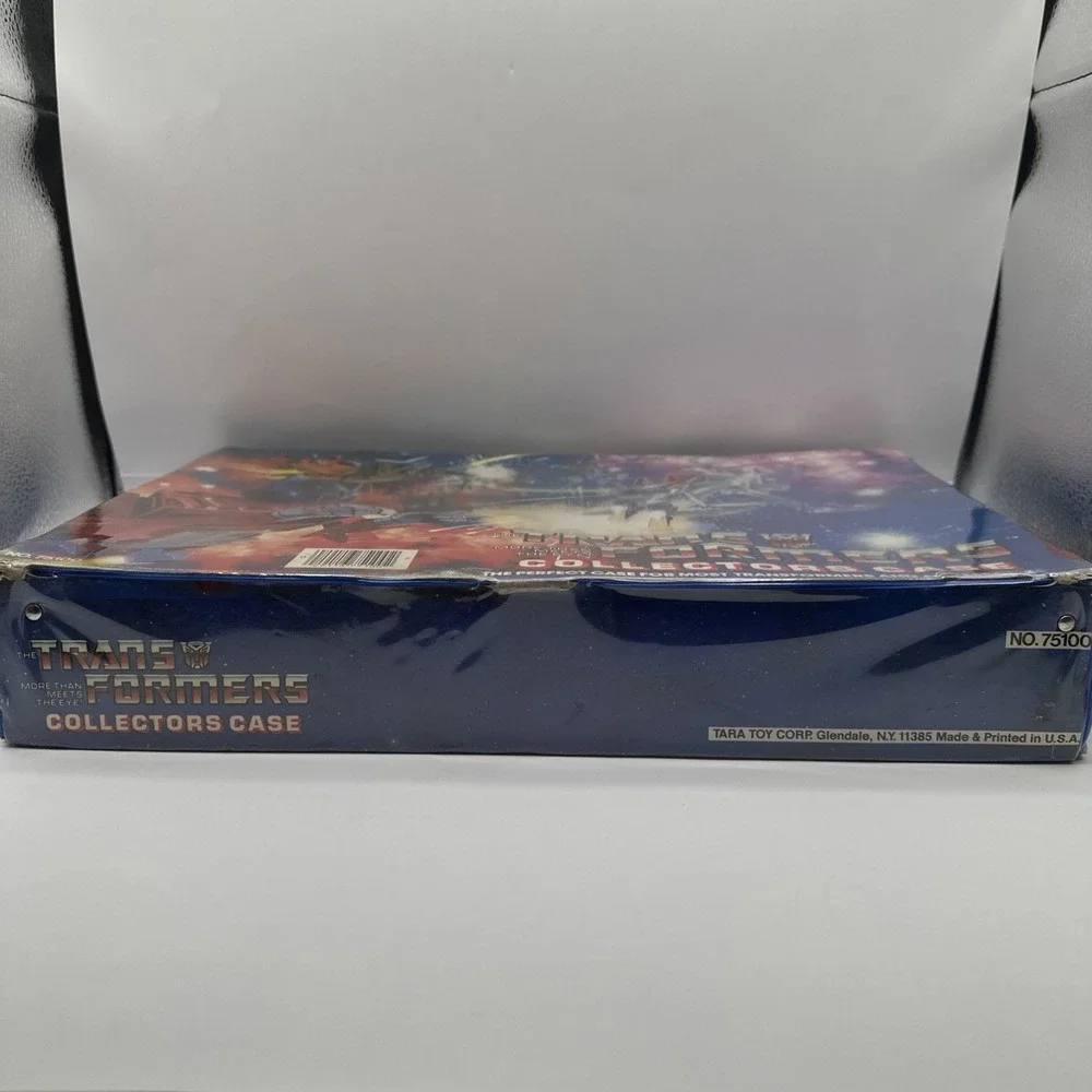 Vintage 1984 Transformers G1 Collectors Case Tara‎ Toy 75100 w/ Insert Tray